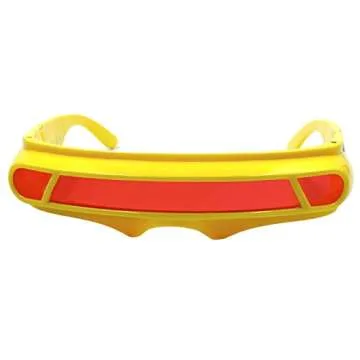 GrinderPUNCH Cyclops Shield Sunglasses for Cosplay