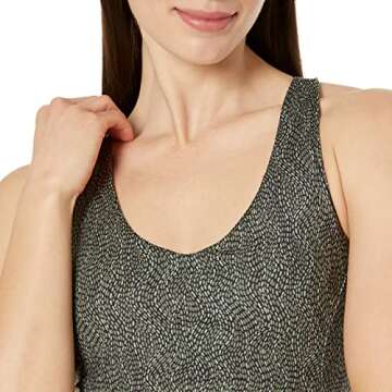 Amazon Essentials Active Sculpt V-Neck Sports Bra for Women