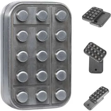 Metal Fidget Slider Toy - Haptic EDC Blocks for Adults