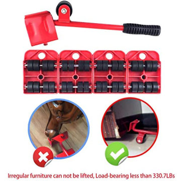 Furniture Lifter Tool Set for Easy Heavy Appliance Moving