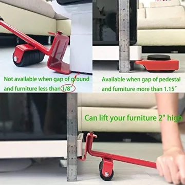 Furniture Lifter Tool Set for Easy Heavy Appliance Moving