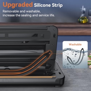 Pyukix 8-IN-1 Vacuum Sealer Machine with Dry Moist Mode