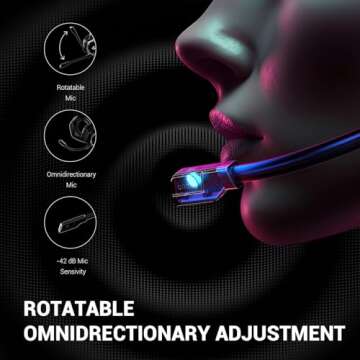 EKSA E1000 USB Gaming Headset for All Platforms