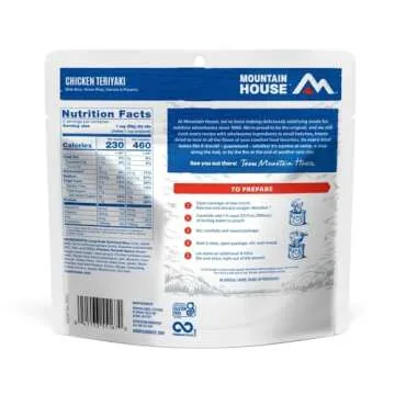 Mountain House Chicken Teriyaki Freeze Dried Meal 6-Pack