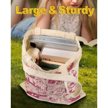 STSNano Tote Bag - Cute Vintage Music Inspired Tote
