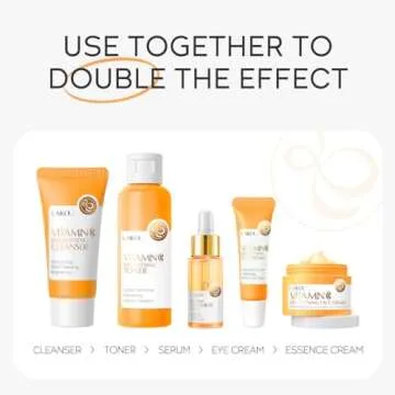 LAIKOU Vitamin C Skin Care Set - 5 Piece Gift Set