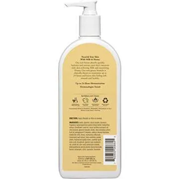 Burt’s Bees Milk & Honey Body Lotion for All Skin Types