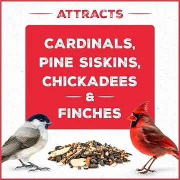 Pennington Pride Birder's Blend, Wild Bird Seed for Outside Feeders, Fruit Flavored Blend Attracts a Wide Variety of Birds, 10-lb. Bag