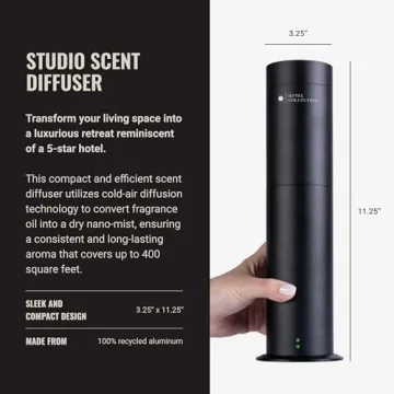 Luxury Aroma Diffuser for Home Office 400 sq ft Coverage
