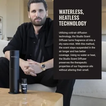 Luxury Aroma Diffuser for Home Office 400 sq ft Coverage