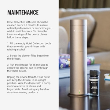 Luxury Aroma Diffuser for Home Office 400 sq ft Coverage