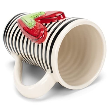 Cheerful DEMDACO Tracy Pesche Heart Mug for Gifting