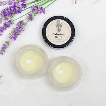 Cornucopia 15-Milliliter Clear Glass Balm Jars (12-Pack); 1/2 oz Cosmetic Jars with Lined Black Plastic Lids