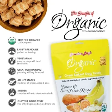 Grandma Lucy's Organic Dog Treats - Banana & Sweet Potato