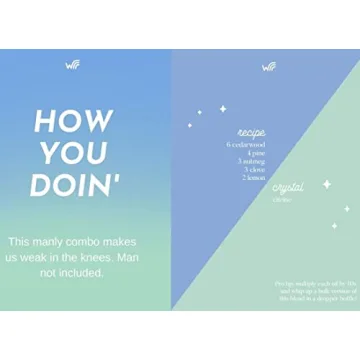 Whimsical Diffuser Recipe Deck for Essential Oils