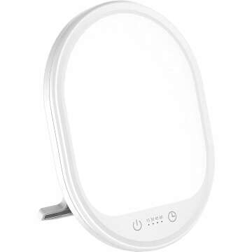 Erligpowht 10000 Lux Light Therapy Lamp with Touch Control