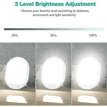 Erligpowht Light Therapy Lamp with Adjustable Brightness