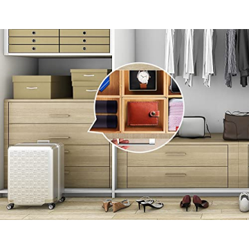 Kootek Bamboo Drawer Organizer for Kitchen & Makeup