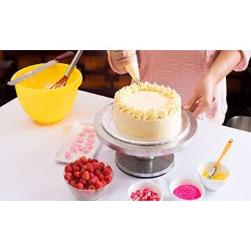 SveBake 100 Pieces Disposable Piping Bags 16 Inch