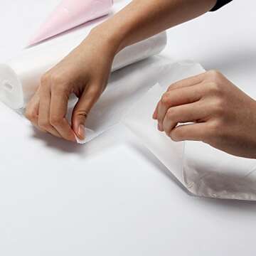 SveBake 100 Pieces Disposable Piping Bags 16 Inch