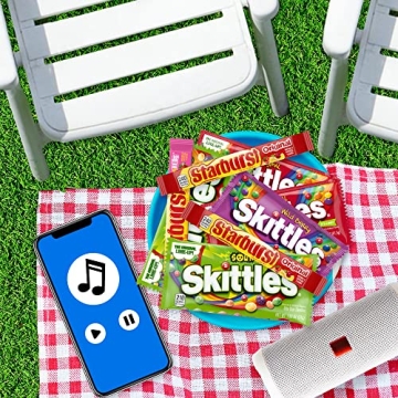 SKITTLES & STARBURST Variety Pack 30 Count Chewy Candy