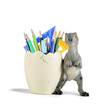 Banllis Cute Dinosaur Pencil Holder - Fun Desk Organizer for Home & Office
