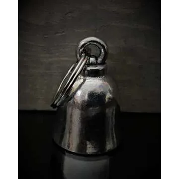 Bravo Bells Mjolnir Thor's Hammer Bell - Biker Ride Bell Accessory or Key Chain for Good Luck on the Road - Made in the USA