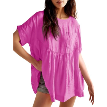 Tankaneo Summer Babydoll Tops - Stylish & Comfortable