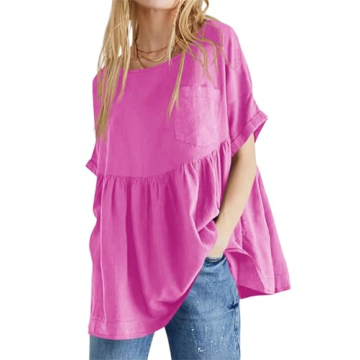 Tankaneo Summer Babydoll Tops - Stylish & Comfortable