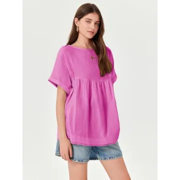 Tankaneo Summer Babydoll Tops - Stylish & Comfortable