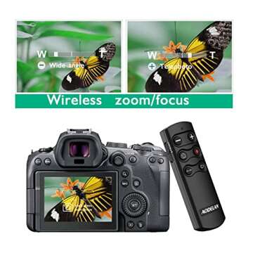 Wireless Shutter Release Camera Remote Control for Sony A7 III, A7R III, A6100, A6400, A6600, RX100 VII, RX0 II, A7R IV, A9, A9 II, ZV-1, ZV-1F,A7C
