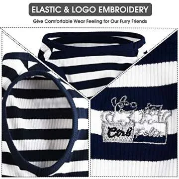 CtilFelix Dog Shirt Soft Cotton for All Pets in Stylish Colors