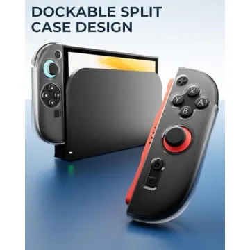 Complete Switch 2 Accessories Bundle with Case & Grips