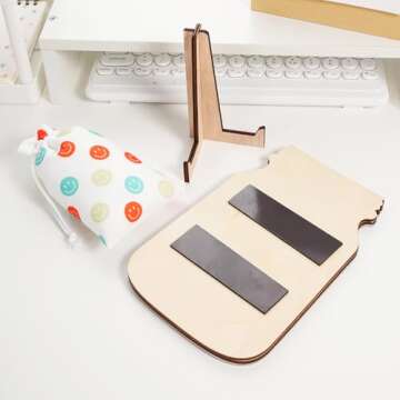 TINGKU 25 Tokens Smiley Face Magnetic Reward Behavior Jar for Kids, Classroom Reward System, Family Magnetic Reward Chore Jar for Children, Magnetic Incentive Jar for Toddler Boys/Girls at Home