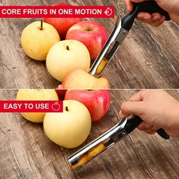 SCHVUBENR Apple Corer - Easy to Use and Clean Tool