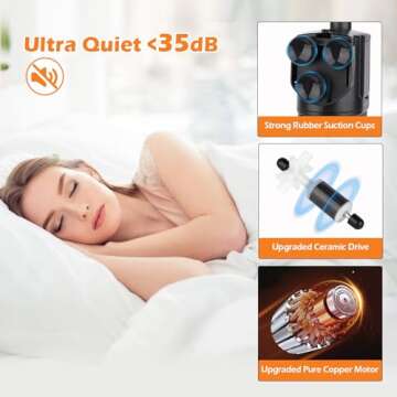 hygger Aquarium Internal Filter for 5-15 Gallon Tank, Flow Rate Adjustable 4 in 1 Submersible Fish Tank Filter with Aeration System,Filtration/Oxygenation/Waveker/Circulation