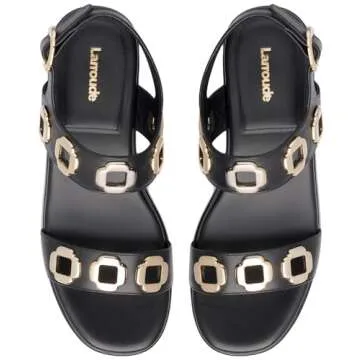 Larroudé Milan Flatform – Chic & Comfortable Footwear