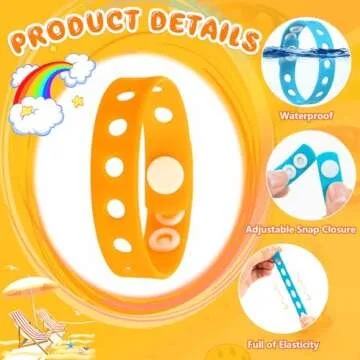 HTZNHXT 40 Pcs Silicone Charm Bracelets, 8 Inch Bracelets Bulk Band for Kids, Silicone Wristbands Adjustable Rubber Bracelets Hold the Shoe Charms for Students