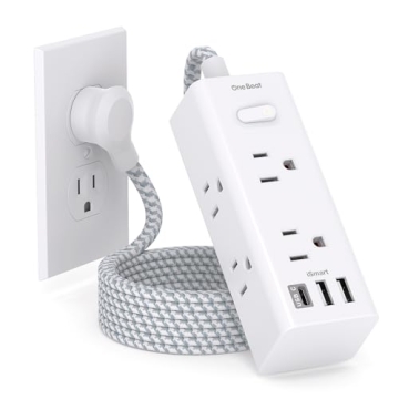 Power Strip with Surge Protection & USB Ports