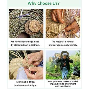 YXILEE Straw Tote Beach Bag | Foldable Handmade Summer Shoulder Woven Pool Bags Sandproof | Straw Purses for Women | Women's Handbag for Picnic Travel Vacation Essentials | Gift Accessories