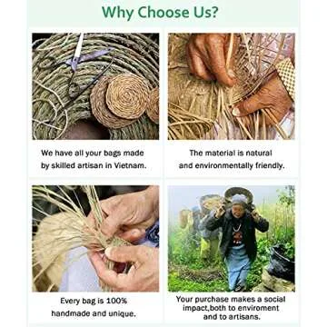 YXILEE Straw Tote Beach Bag | Foldable Handmade Summer Shoulder Woven Pool Bags Sandproof | Straw Purses for Women | Women's Handbag for Picnic Travel Vacation Essentials | Gift Accessories