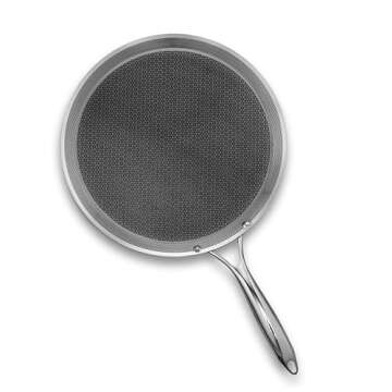 HexClad Hybrid Nonstick 13-Inch Griddle, Dishwasher and Oven Safe, Induction Ready, Compatible with All Cooktops