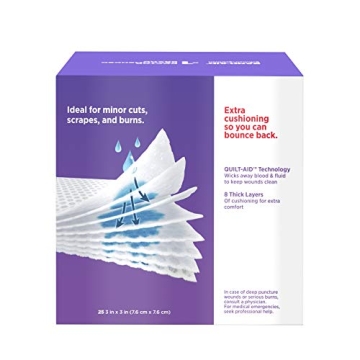 Band-Aid Non-Stick Gauze Pads for Optimal Wound Care