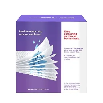 Band-Aid Non-Stick Gauze Pads for Optimal Wound Care