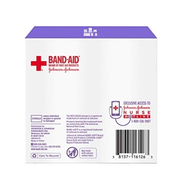 Band-Aid Non-Stick Gauze Pads for Optimal Wound Care