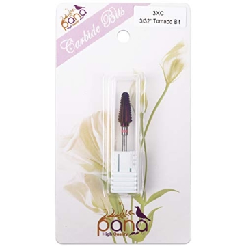 PANA USA 3/32” Purple Tornado Nail Drill Bit - Efficient Removal