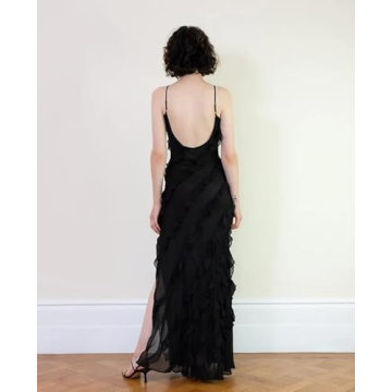 Argeousgor Floral Halter Dress for Stylish Women