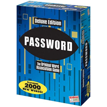 Password Deluxe Edition The Original Word Association Game with 100 Word Cards & 2,000 New Words - M...