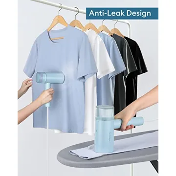 Portable PIOMATIC Clothes Steamer for Wrinkle-Free Travel