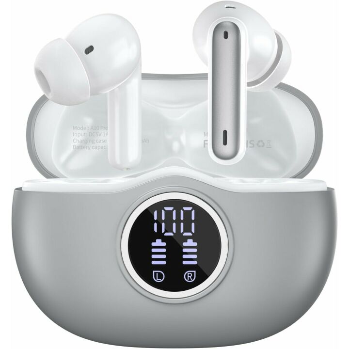 Bluetooth 5.3 Wireless Earbuds with Deep Bass & 40 Hrs